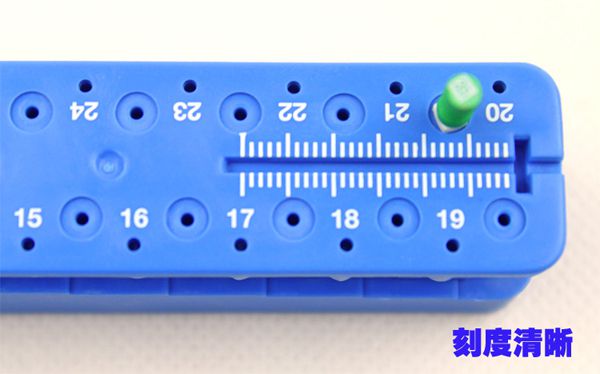 測量綜合臺(tái)牙膠尖測量尺